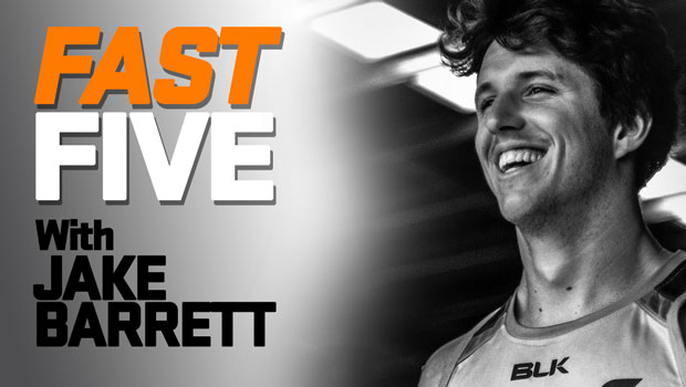 Fast Five with Jake Barrett