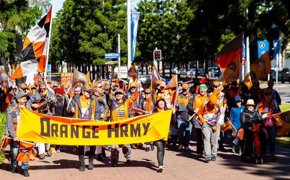 The March of the Orange Army