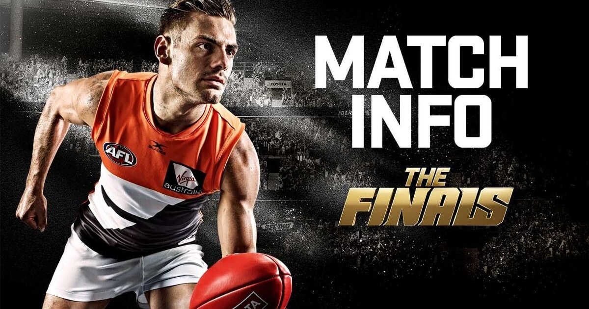 Preliminary Final Match Information