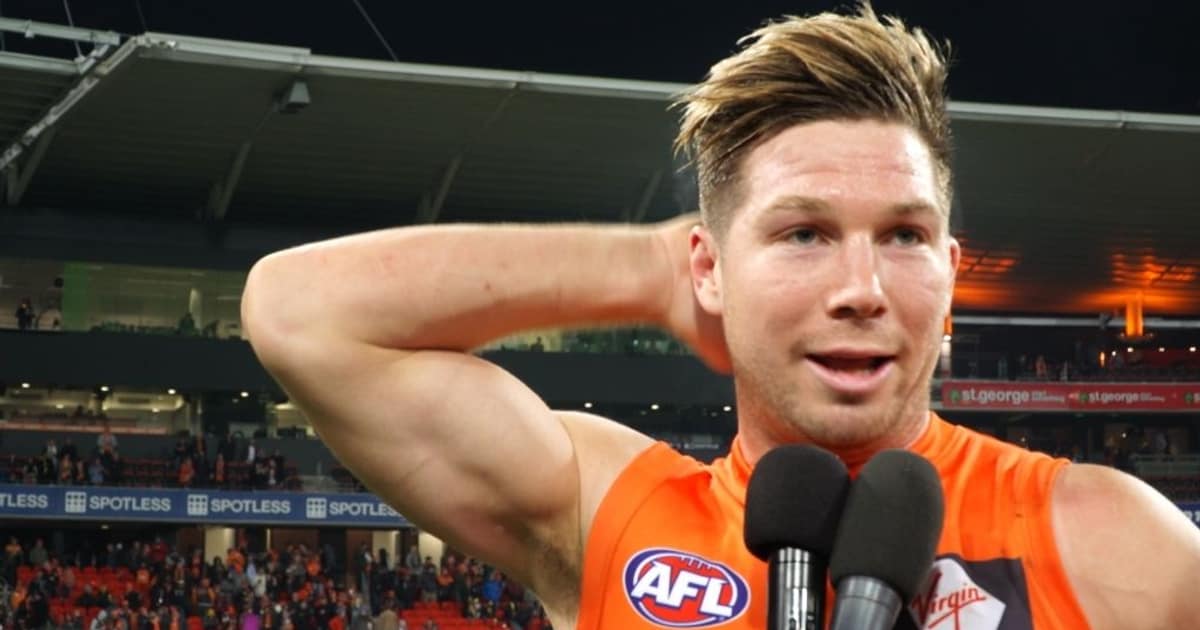 R17 Toby Greene PostMatch R17 Toby Greene PostMatch