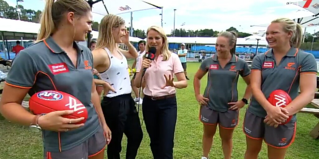 Our AFL Women meet Genie Bouchard