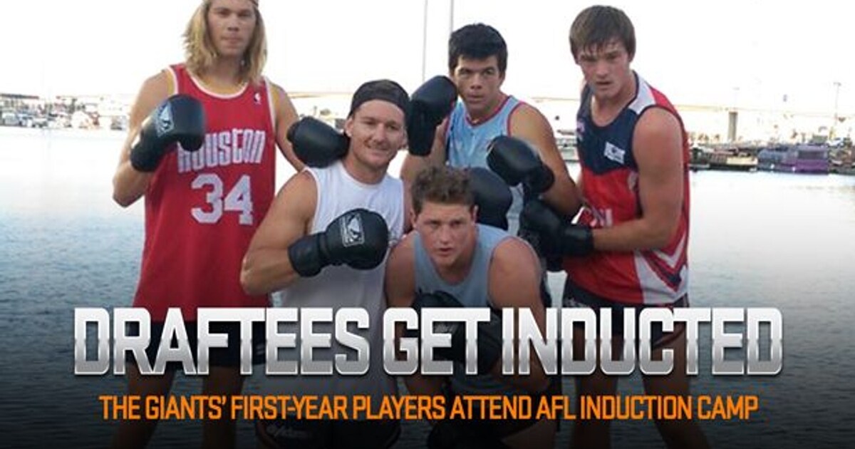 Draftees Get Inducted