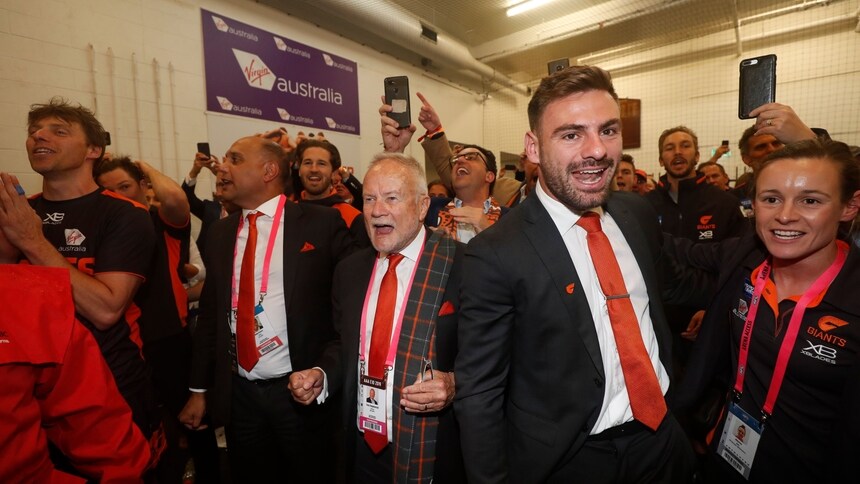 Tony Shepherd at 2019 Prelim Final