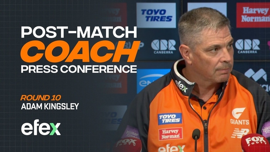 AFL R10 Post-Match: Adam Kingsley
