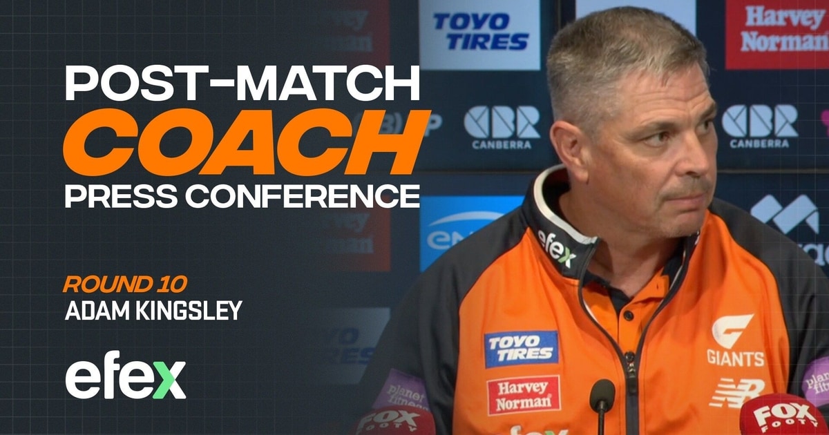 AFL R10 Post-Match: Adam Kingsley