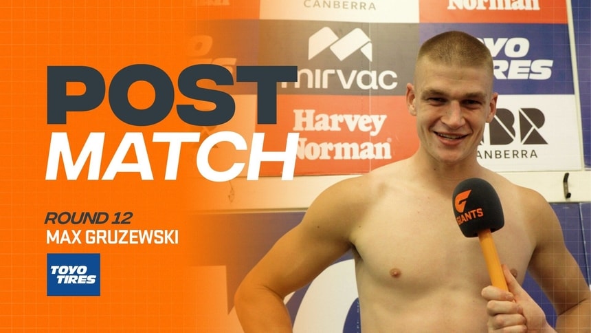 AFL R12 Post-Match: Max Gruzewski