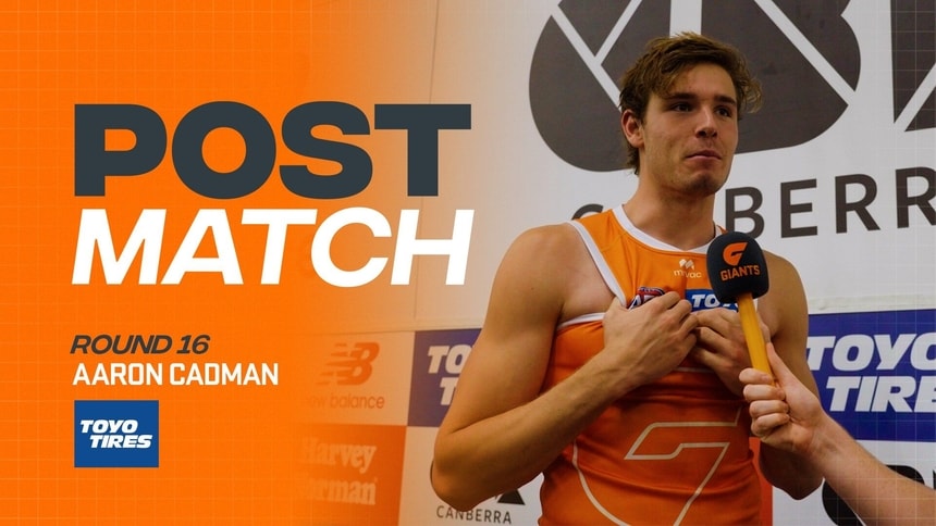 AFL R16 Post-Match: Aaron Cadman