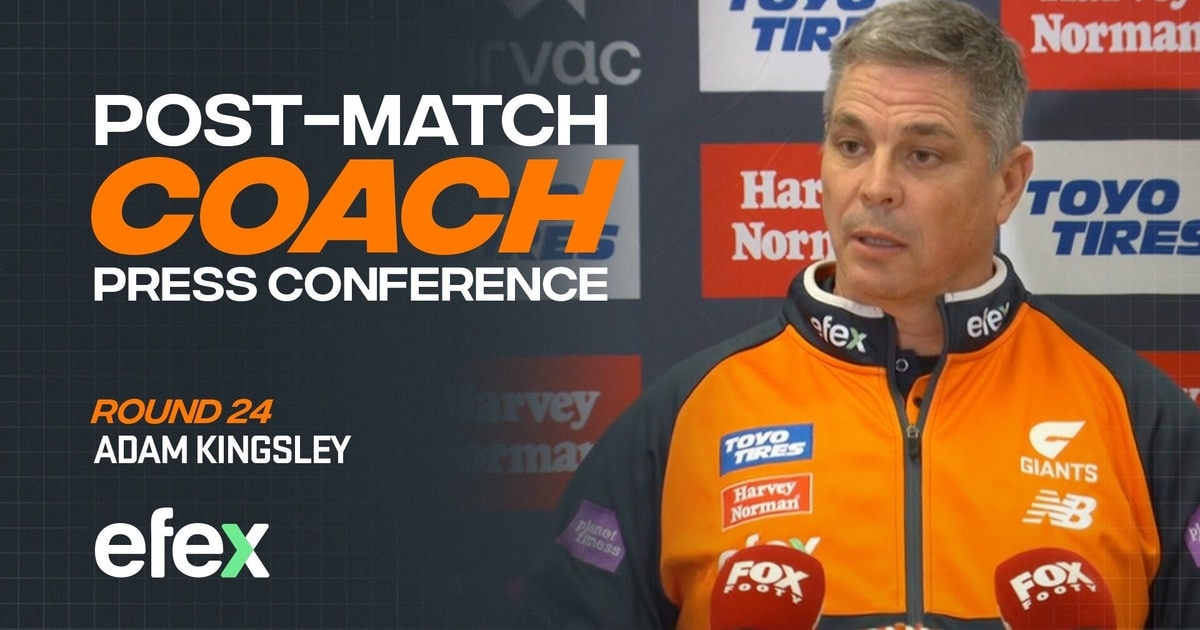 AFL R24 Post-Match: Adam Kingsley