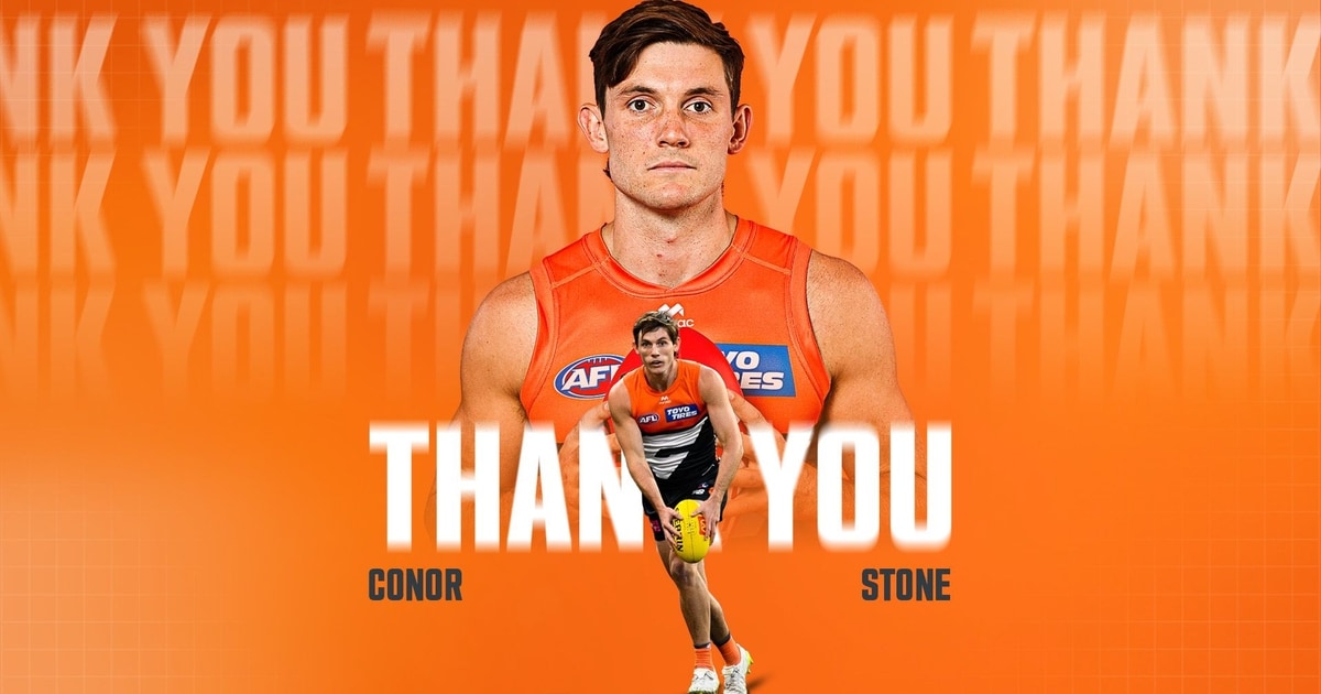 GWS delists Conor Stone after six seasons